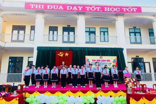 ĐẠI HỘI LIÊN ĐỘI TRƯỜNG TH&THCS KỲ HOA NHIỆM KỲ NĂM HỌC 2025 - 2026