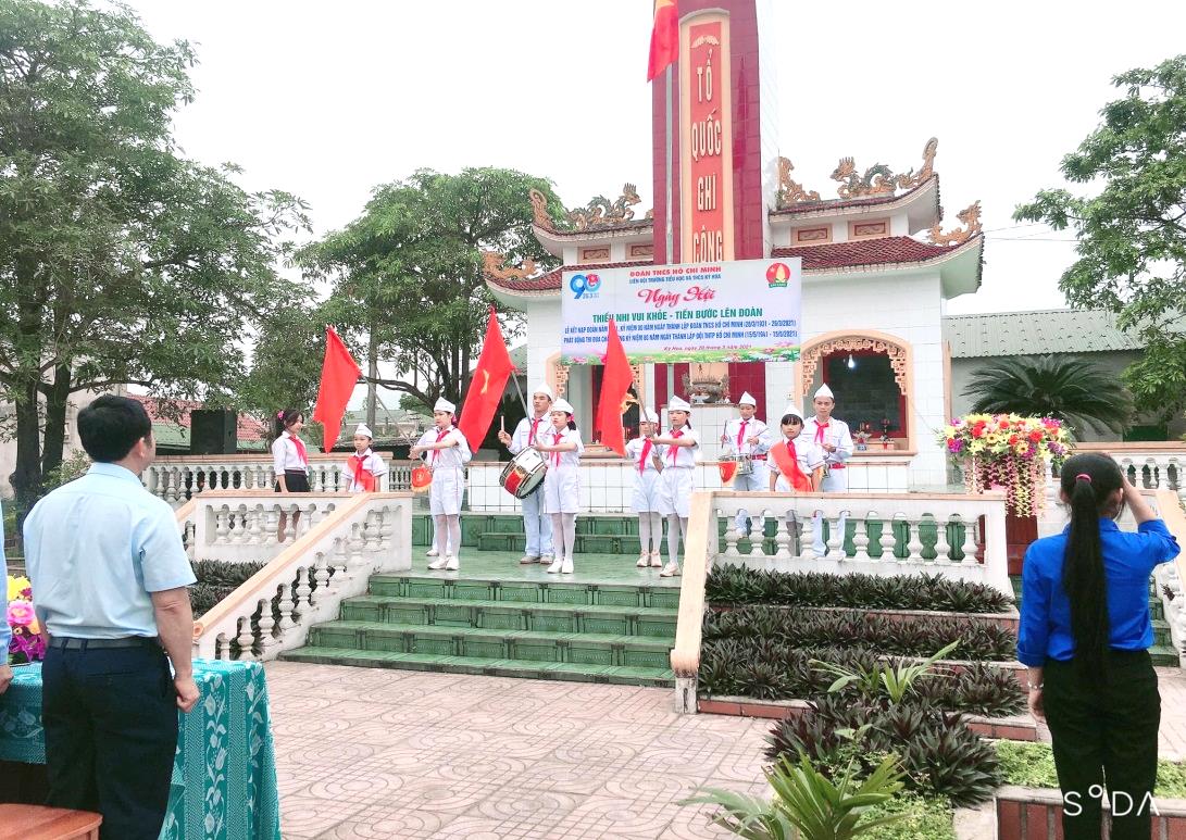Những hoạt động chào mừng kỷ niệm 90 năm ngày thành lập Đoàn THCS Hồ Chí Minh của Liên đội trường TH&THCS Kỳ Hoa